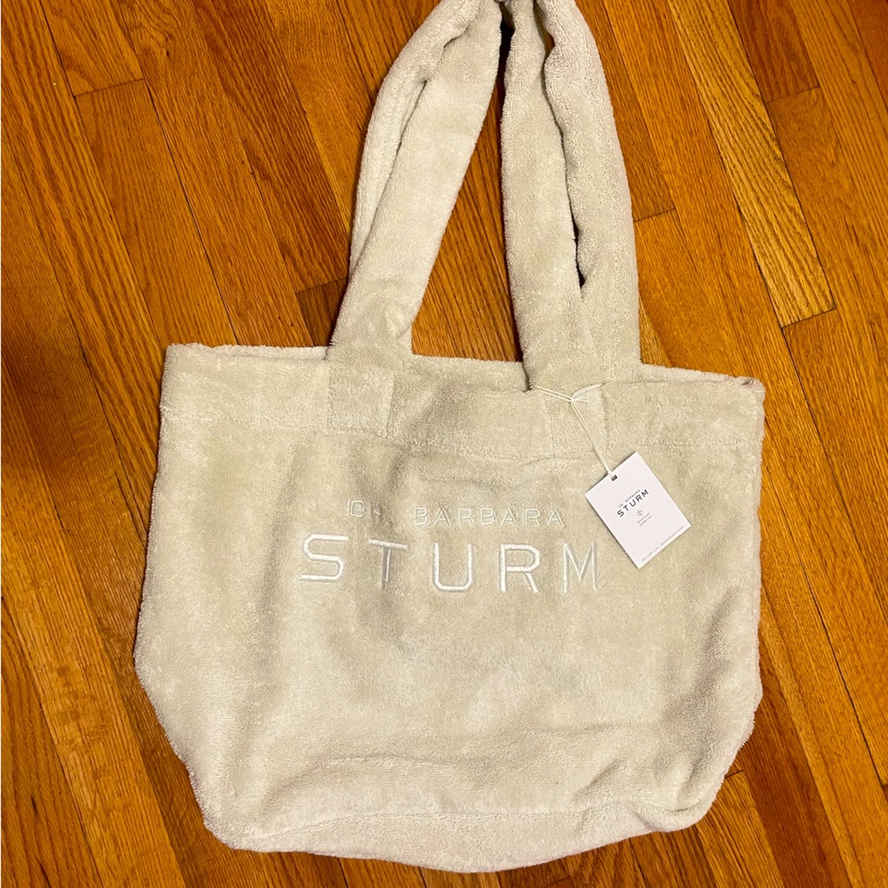 Barbara Sturm Terry Cloth Tote